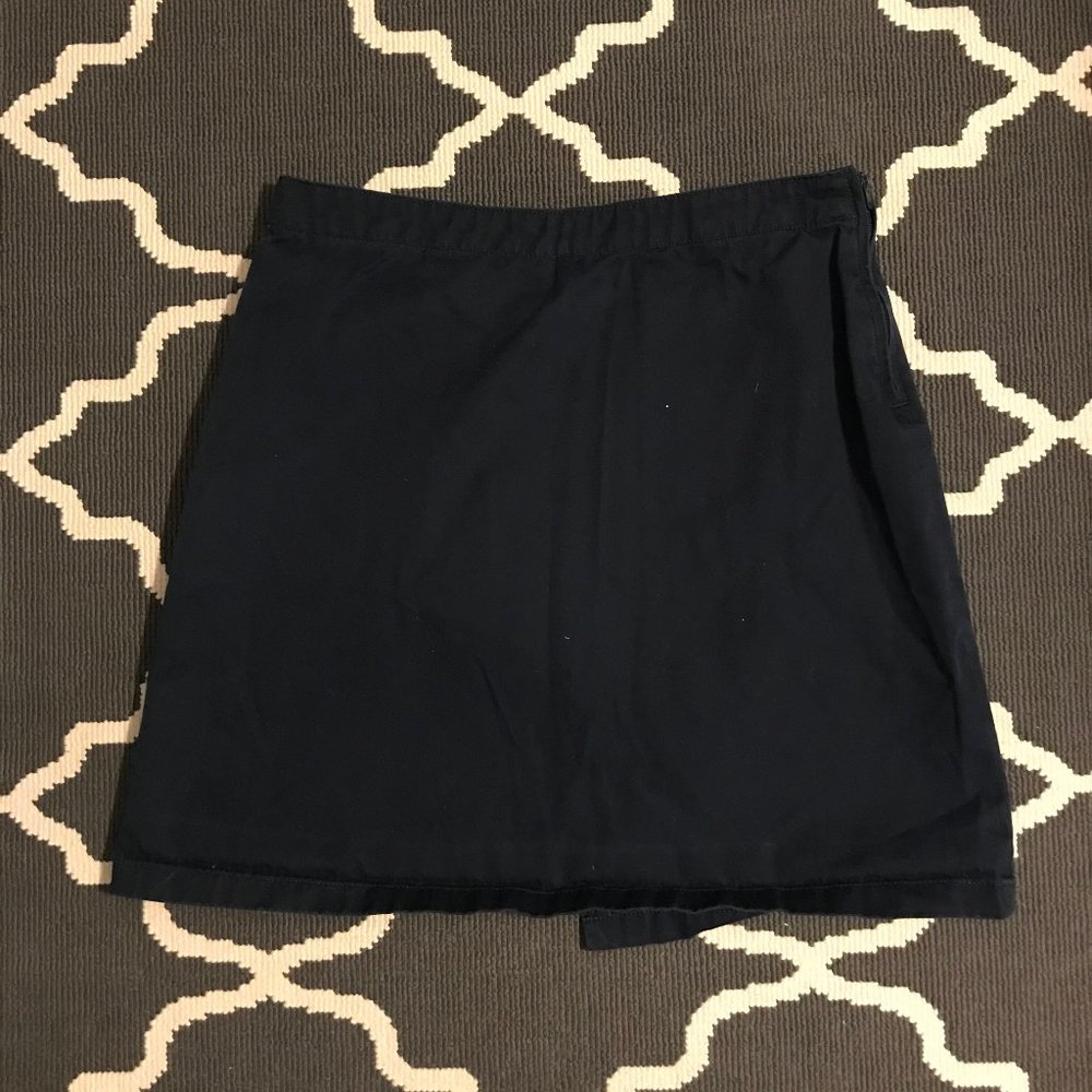 Girl's Lands' End School Uniform Chino Skort